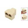 Conector Extensor Duplicador Rj45 Splitter Plug T 1xrj45 - 4
