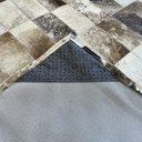 Ver imagem 3 de Tapete de Couro Marrom Malhado Escuro 1,50x2,00 Retângulos