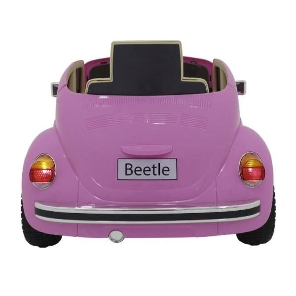 Carrinho Elétrico Beetle Belfix Controle Remoto Rosa - 3