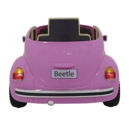 Carrinho Elétrico Beetle Belfix Controle Remoto Rosa - 3