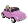 Carrinho Elétrico Beetle Belfix Controle Remoto Rosa - 1