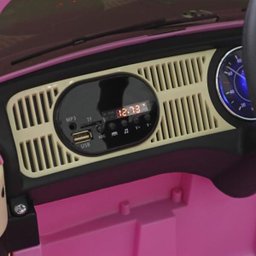 Carrinho Elétrico Beetle Belfix Controle Remoto Rosa - 6