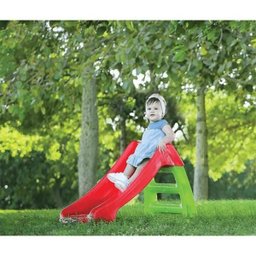 Escorregador Infantil Belfix 2 Degraus 30kg Vermelho E Verde - 2