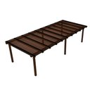 Ver imagem 1 de Kit Policarbonato Bronze 6mm 7,00m X 3,00m - Perfis Naturais
