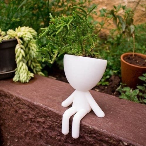 Vaso Boneco Criativo Para Decoração De Casa - 3