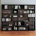 Ver imagem 1 de Estante para Livros 10 Prateleiras Preto Bke 26 - Brv