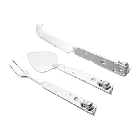 Conjunto 3 Pecas para Queijo de Zamac Mouse