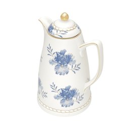 Garrafa Térmica de Porcelana Floral 900ml Wolff - 1