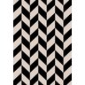 Tapete Impermeável Casa Sala Quarto Dna Home Chevron Desencontrado 200x140cm - 1