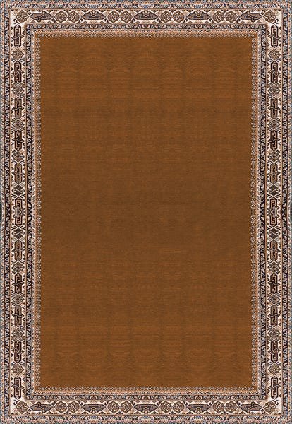 Tapete Casa Moderno Sala Apartamento Dna Home Shirvan Camel 200x140cm - 1