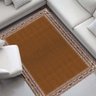 Tapete Casa Moderno Sala Apartamento Dna Home Shirvan Camel 200x140cm - 2