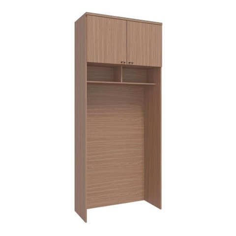 Guarda Roupa Modulo Ponte 2 Portas Setiba Plus Carvalho/carvalho