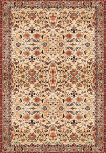 Tapete Decoração Casa Apartamento Dna Home Serapi Rug 200x140cm - 3