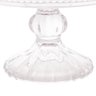 Prato Com Pé Para Bolo Cristal Renaissance 31,5cm Lyor - 4