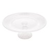 Prato Com Pé Para Bolo Cristal Renaissance 31,5cm Lyor - 1