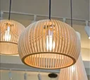 Ver imagem 1 de Luminária Teto tipo Pendente em MDF UNIVERSO - Completa:MDF CRU