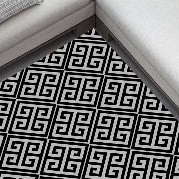 Tapete Geométrico Decoração Sala Moderno Fendhi Dna Home 200x140cm - 2