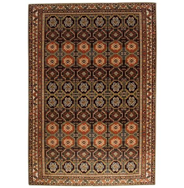 Tapete Decoração Sala Moderno Persa Verde Dna Home 200x140cm - 2