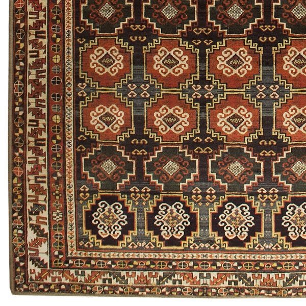 Tapete Decoração Sala Moderno Persa Verde Dna Home 200x140cm - 3