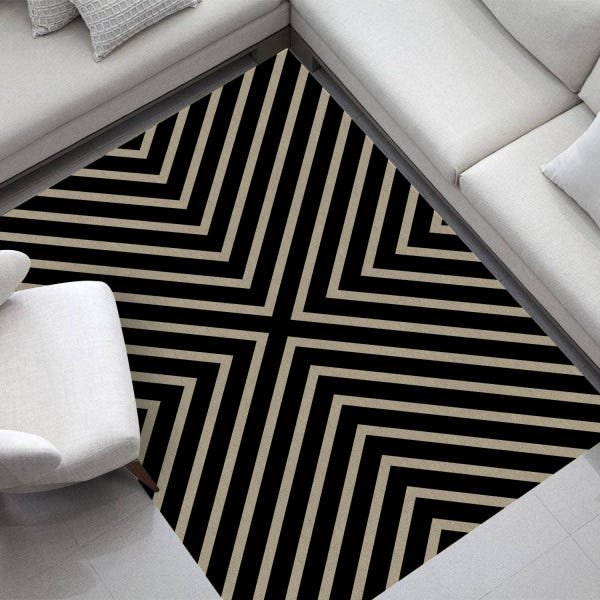 Tapete para Sala Elegance Dna Home Antiderrapante 200x140cm - 1