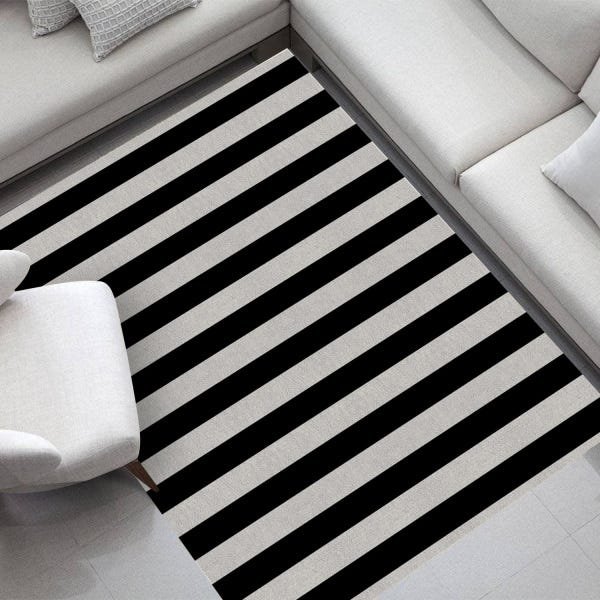 Tapete para Sala Lines Dna Home Antiderrapante 200x140cm - 2