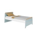 Ver imagem 2 de Cama de Solteiro 80cm x 193,5cm Lorenza Verde/Branco