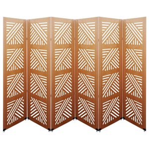 Biombo Dubai 5 Folhas c/ 10 Pezinhos