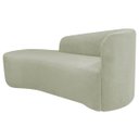 Ver mais imagens de Kit Sofá Curvo França 140cm L.e e Poltrona Luiza Max Conforto, Elegância e Design Moderno Bouclé