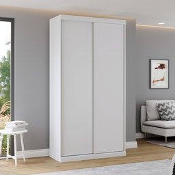 Guarda Roupas Modulado Solteiro 120cm 2 Portas de Correr 100% MDF Royal - 1 Guarda Roupas Modulado Solteiro 120cm 2 Portas de Correr 100% MDF Royal - 1