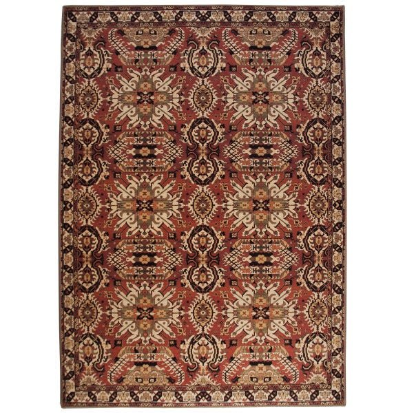 Tapete para Sala Antiderrampante Retangular Indiano Moderno Dna Home - 3