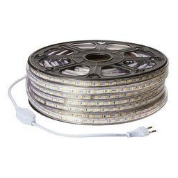 Rolo Fita Led 5050 3000k 12v Rolo 100m 240 Leds/m 14.4w Ip65 Bivolt Sala de Estar - 1