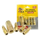 Ver imagem 4 de Conjunto de Engates Rápido Metal 5 Peças