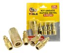 Ver imagem 4 de Conjunto de Engates Rápido Metal 5 Peças