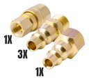 Ver imagem 6 de Conjunto de Engates Rápido Metal 5 Peças