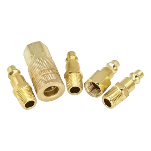 Conjunto de Engates Rápido Metal 5 Peças