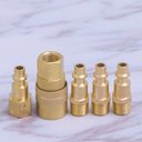 Ver mais imagens de Conjunto de Engates Rápido Metal 5 Peças