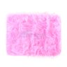 Tapete Pelúcia para Quarto Rosa 65cm x 50cm Pêlo Alto - 1