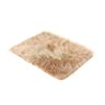 Tapete Quarto Pelo Alto Bege Peludo 65cm x 50cm Pelúcia - 3