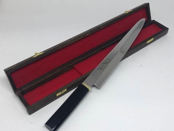 Faca yanagiba destro bocho inox Zakharov - 2
