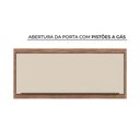 Ver imagem 6 de Kit Cozinha Modulada 6 Peças Versalis (3aéreos+2balcões+1complemento) C6p161 Freijo/grafite -