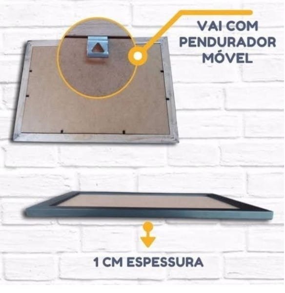 Quadro Decorativo Com Moldura e Vidro Frontal - Anime / 7 Pecados Capitas - Ban - 5