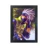 Quadro Decorativo Com Moldura e Vidro Frontal - Anime Naruto - Kakashi - 1