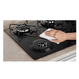 Cooktop à Gás 4 Bocas de Vidro Temperado Continental Preto Kc4Gp - Bivolt - 3