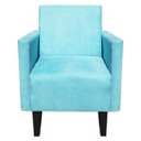 Ver imagem 2 de Poltrona Jade Azul Turquesa Slk Decor