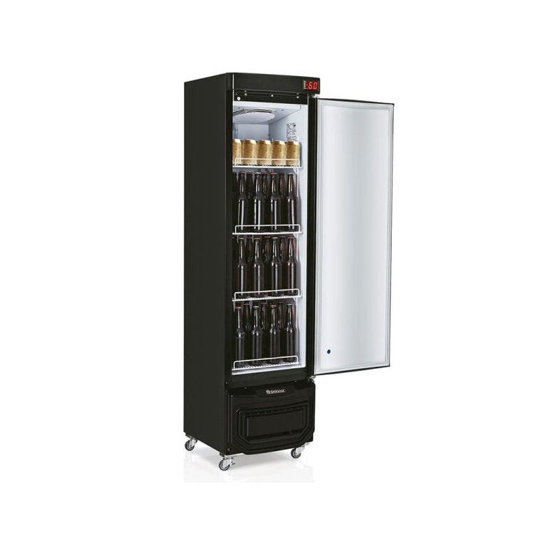 Cervejeira GRB-23EP GW Porta Cega Tipo Inox Frost Free 230 L Gelopar - Condensador Estático com