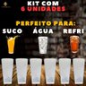 Jogo de Copos Transparentes 320ml 6 Unidades com Design Sofisticado - 2