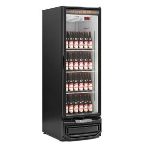 Cervejeira GRB-57PV PR Porta de Vidro Duplo Temperado Frost Free Capacidade 570 L Iluminação em