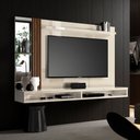 Ver imagem 1 de Painel Home Paris para Tv até 55 Polegadas Ripado com Espelho