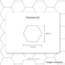 Ver imagem 4 de Papel de Parede Geométrico Autocolante Hexágonos Colmeia