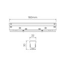 Ver imagem 2 de Conector I para Trilho Stella S.Line 24V Preto